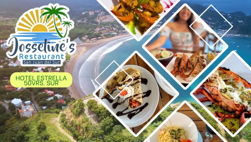 Poster of Restaurante Josseline with images of food served